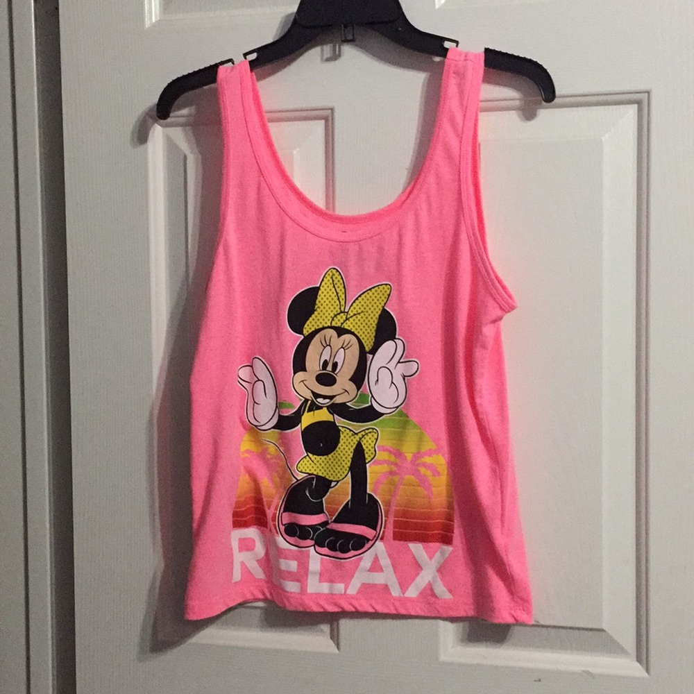 Pink Minnie Mouse Tank